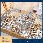 10 см x 10 см ПВХ плитка наклейка водонепроницаемый узор мозаика кухня ванная комната 3D самоклеящаяся Настенная Наклейка