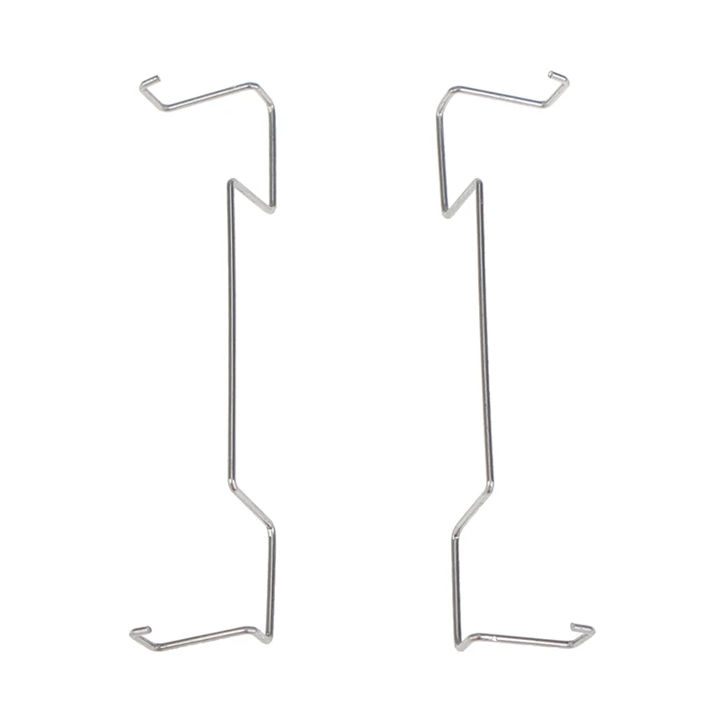 

Hot Sale 1Pair 8cm Computer CPU Radiator Fan Buckle Steel Wire Fastener Accessories