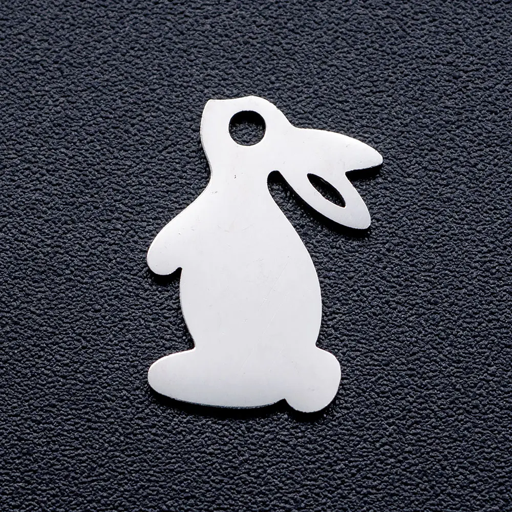 10 шт./лот маленькие подвески в виде кролика ювелирные изделия сделай сам оптовая