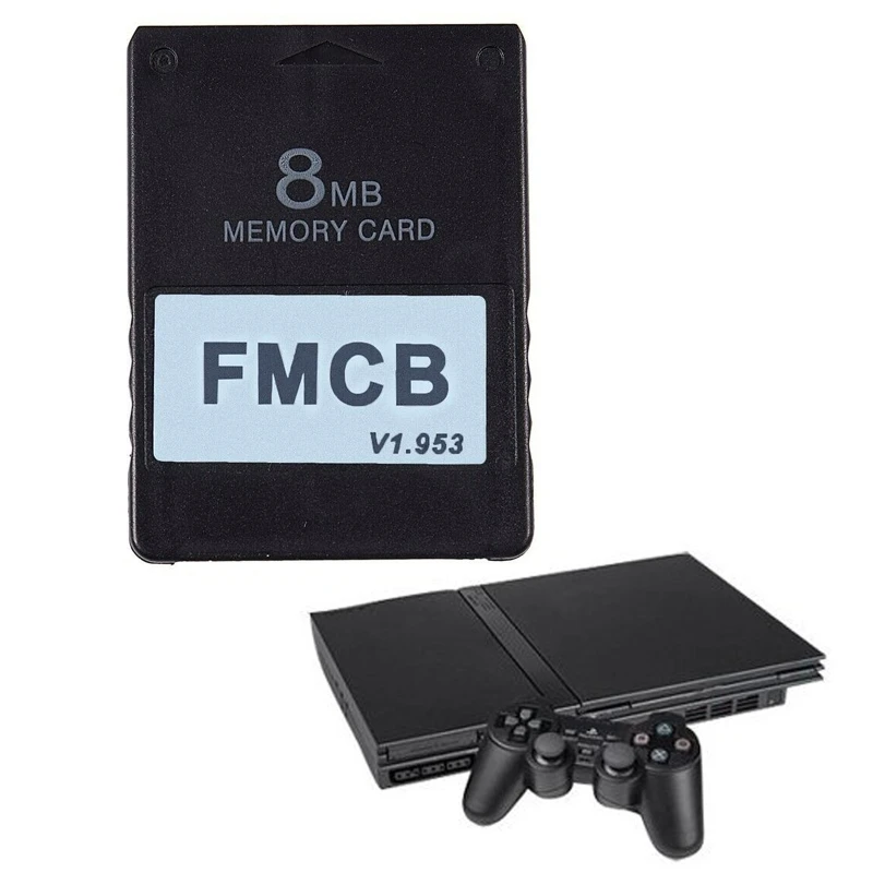 Карта памяти FMCB V1.953, высокоскоростная карта 8 Мб 16 Мб 32 Мб 64 Мб для Sony FMCB, Бесплатная McBoot для PS2 для PlayStation 2
