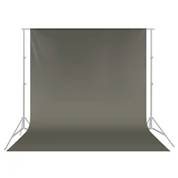 neewer 10 x 12ft pro photo studio 100 pure muslin collapsible backdrop background for photography video and television grey