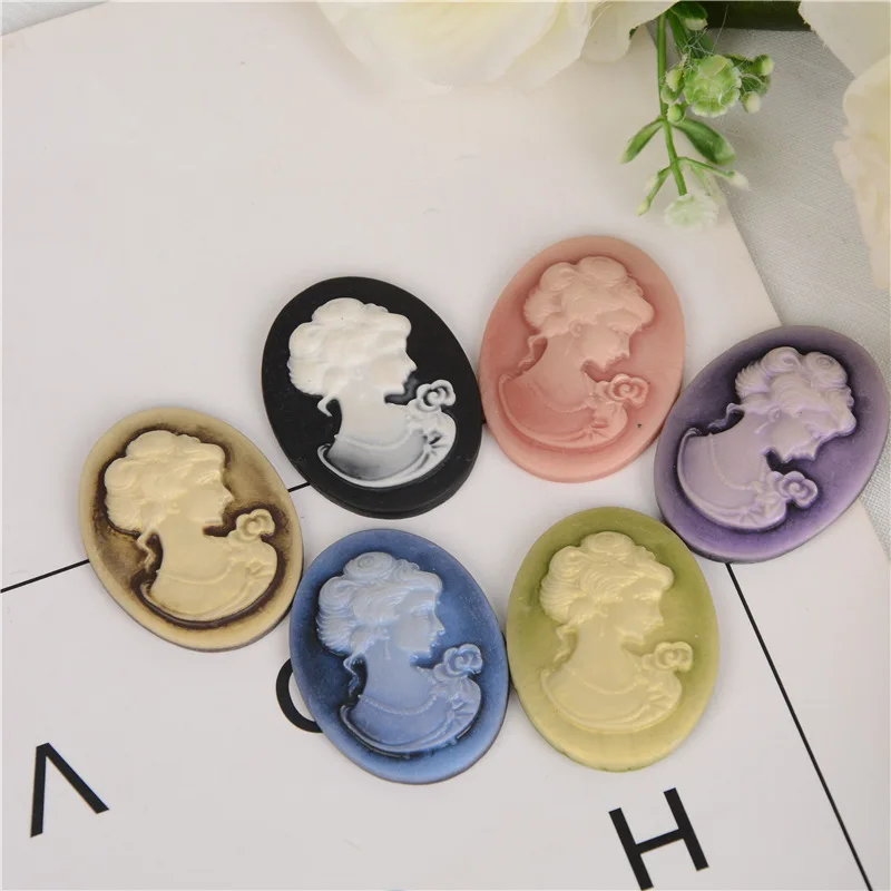 2 шт. 24 мм милый цветок из смолы вогнуто выпуклая Красивая голова с плоским