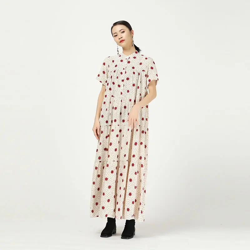 XITAO Pot Plus Size Dress Fashion New Women Elegant 2020 Spring Goddess Fan Casual Style Loose Pullover XJ4526 | Женская одежда