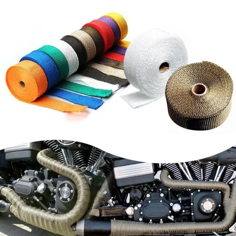 

Car Modification Insulation Belt Motorcycle Exhaust Pipe Insulation Cotton Heat Resisting Cloth
