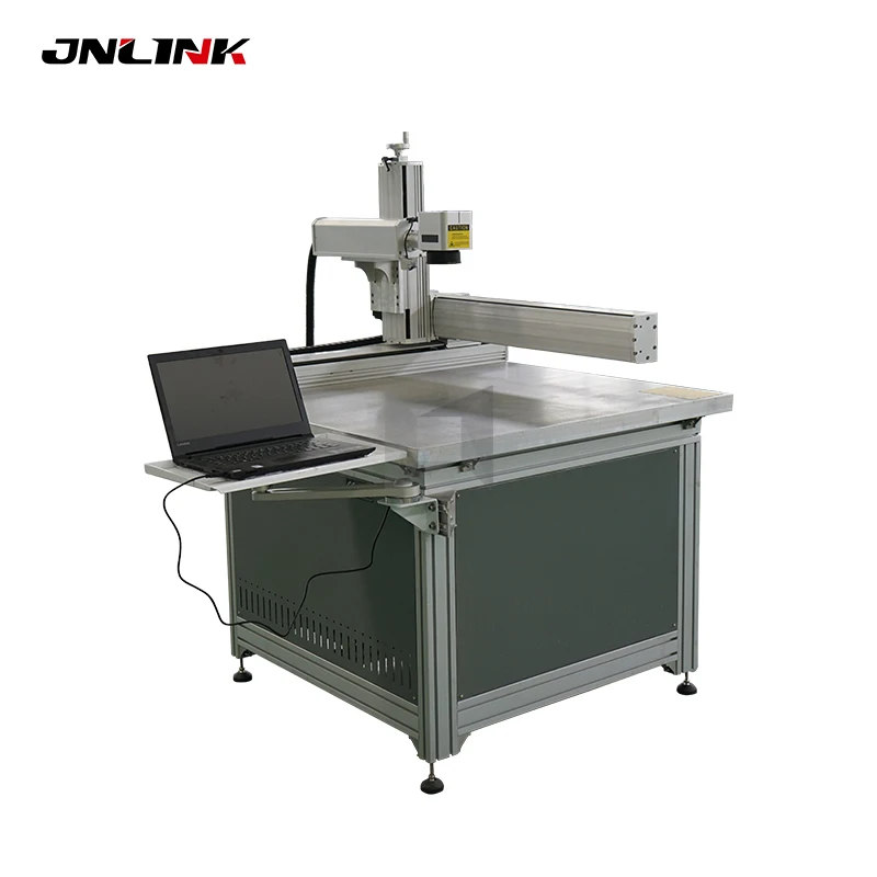 JNLINK Sliding rail big work size metal engraving fiber laser marking machine | Инструменты