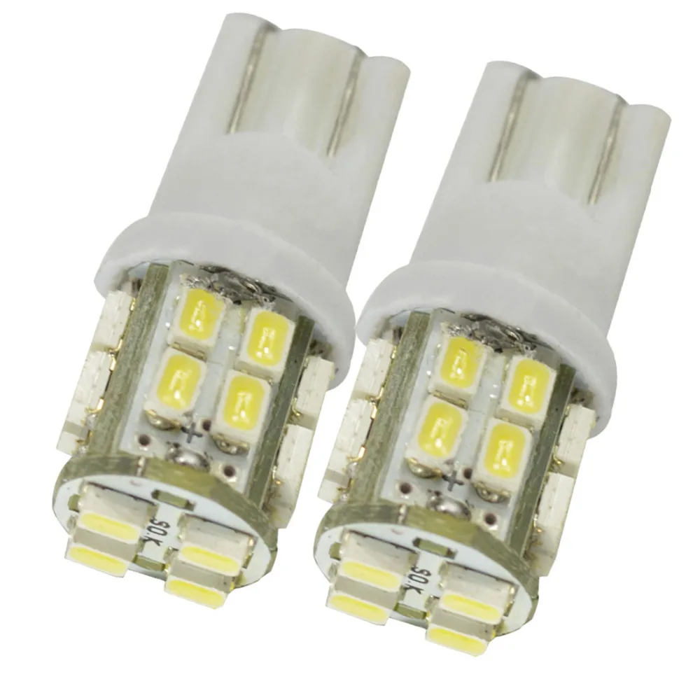 

Safego T10 W5W 20 SMD LED 1206 Car Side Wedge Light Bulb T10 20 Smd 1206 194 927 White Car Door Light Tail Lamp Backup Lighting
