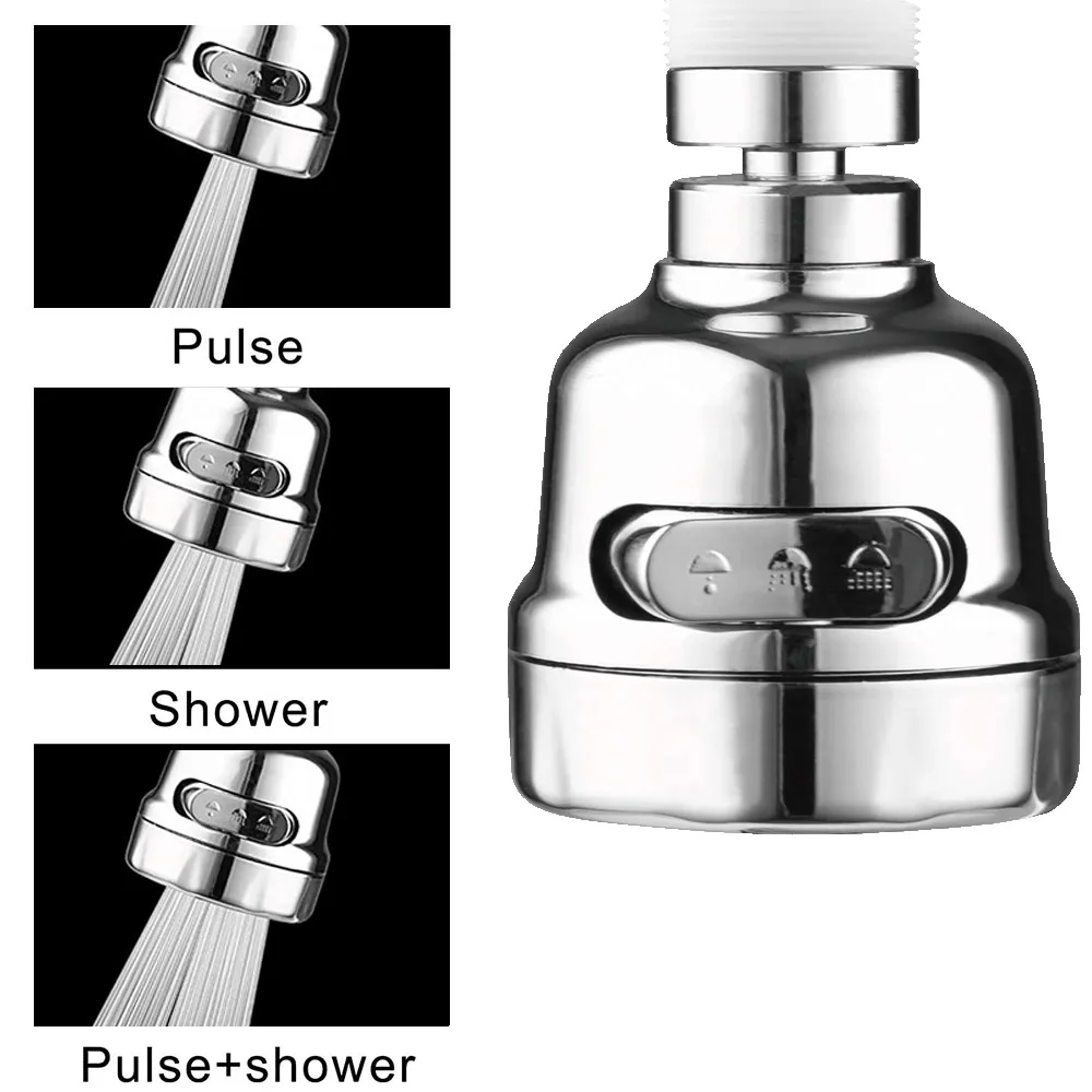 Кран для душа 3 уровня можно регулировать на 360 градусов водосберегающий кран