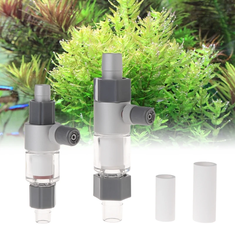 

CO2 Atomizer Diffuser External Reactor aquairum water plant Aquarium Fish Tank For 12/16mm 16/22mm SD-JQ