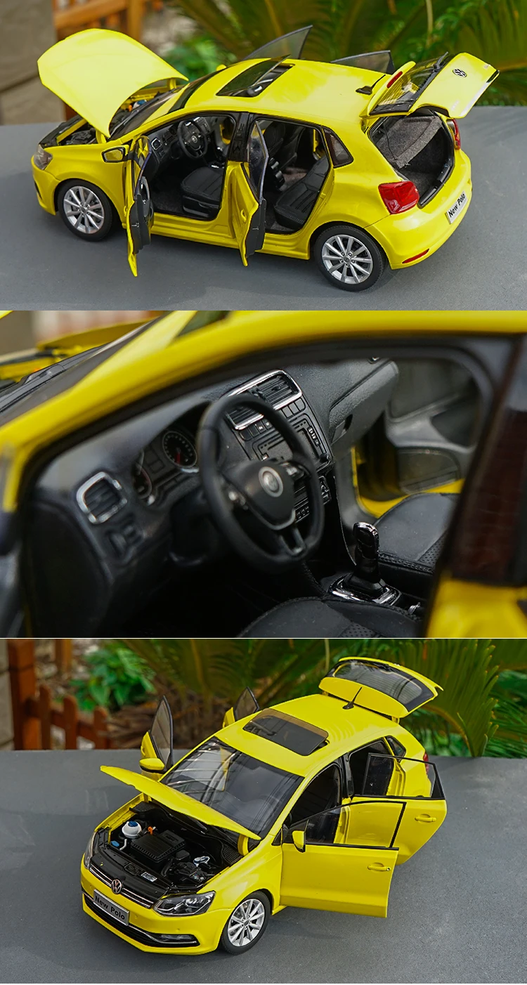 Высокая тщательная 1:18 VW 2012 2013 POLOGTI сплав модель автомобиля статические металлические модельные автомобили оригинальная коробка для подарков коллекция