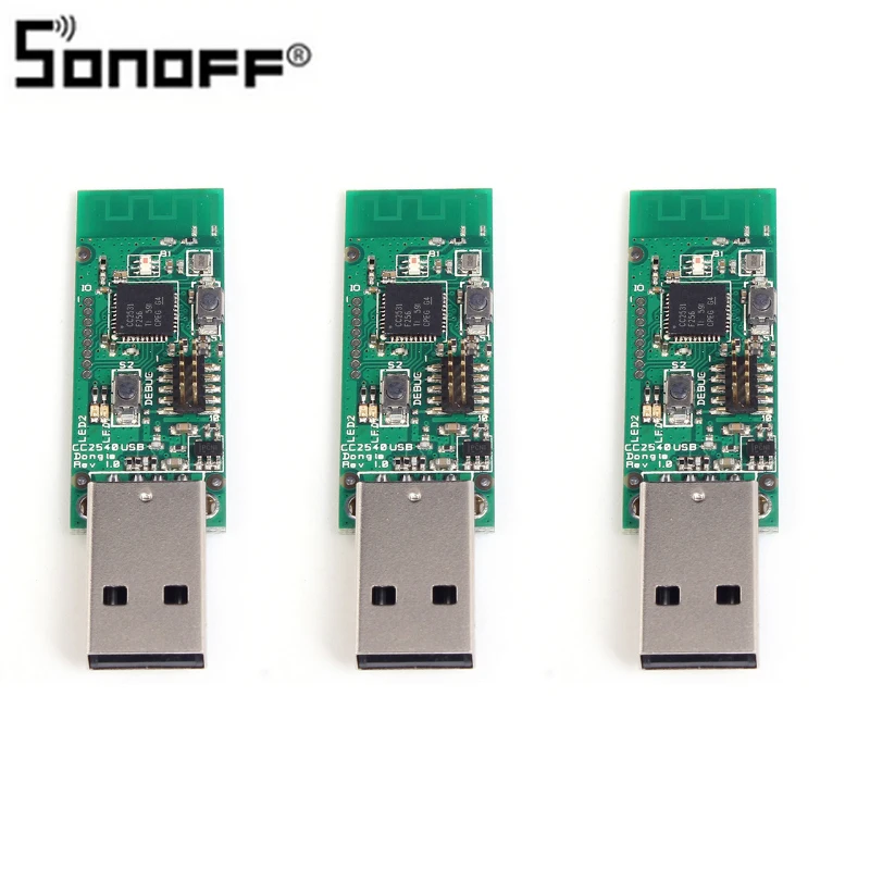 

USB-ключ SONOFF Zigbee CC2531, 3/2/1 шт.