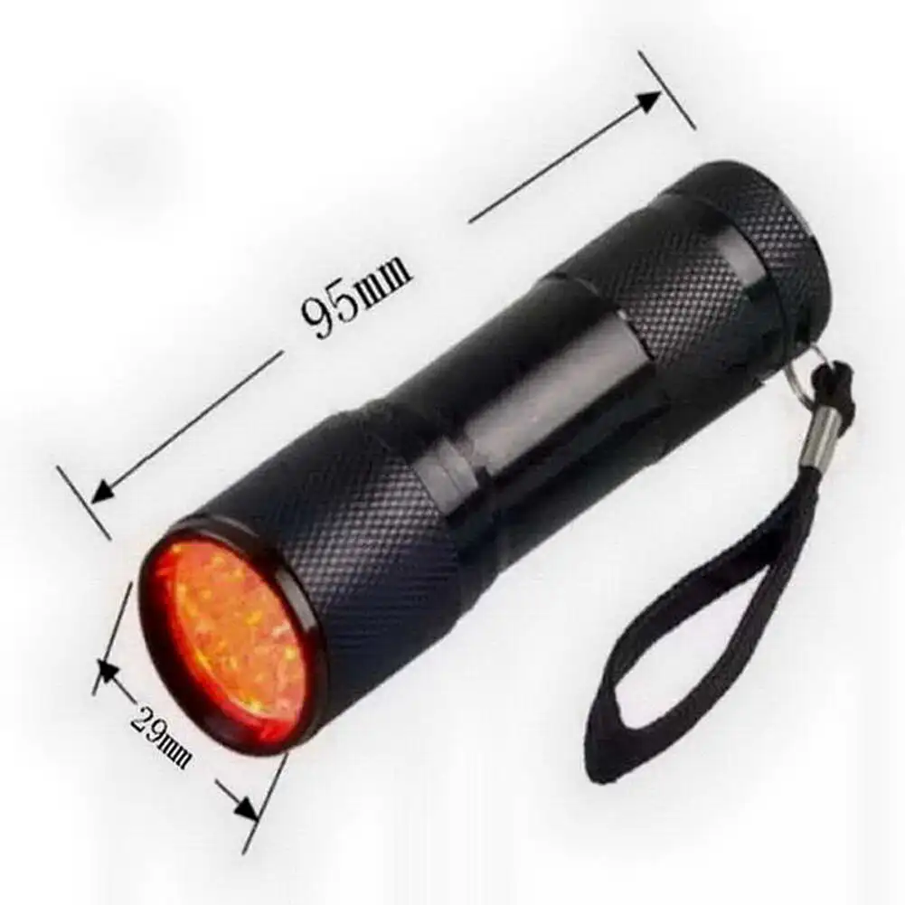 9 светодиодный красный фонарик для ухода за кожей красоты стимулирует зрение и