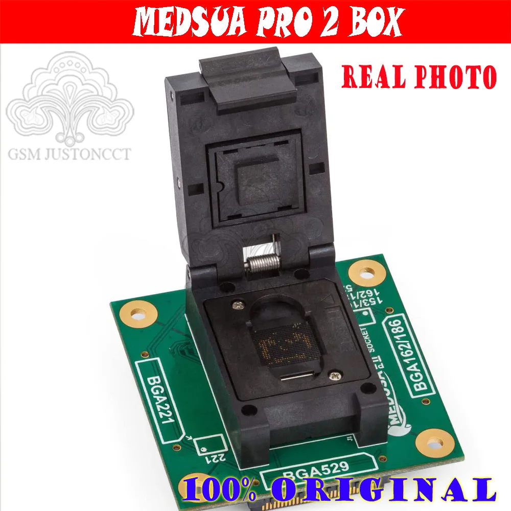 Medusa box Pro II полный комплект (UFS95/UFS153/eMMC 4 в 1 адаптер розетки) | Мобильные телефоны и
