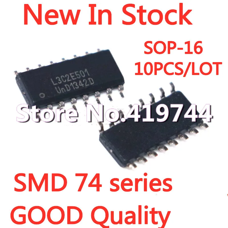 10 шт./лот 74HC251 74HC251D SMD SOP-16 8-входной мультиплексор tri-state в наличии новый