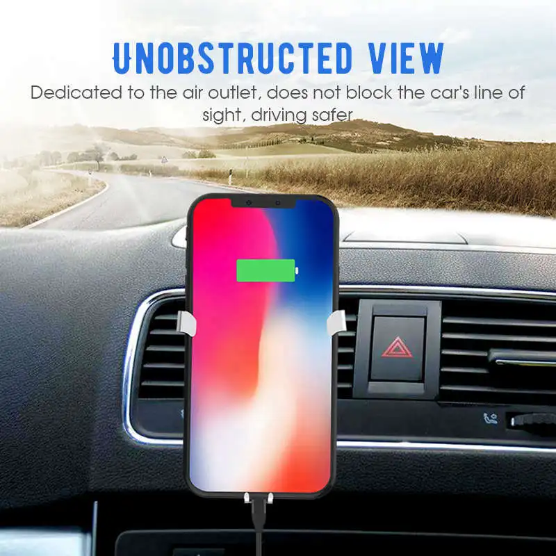 Универсальный автомобильный держатель на вентиляционное отверстие