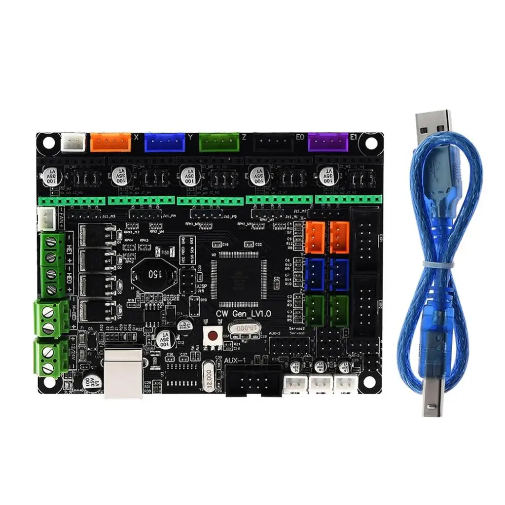 MKS Gen L V1.0 3D принтер интегрированная материнская плата контроллер печатная