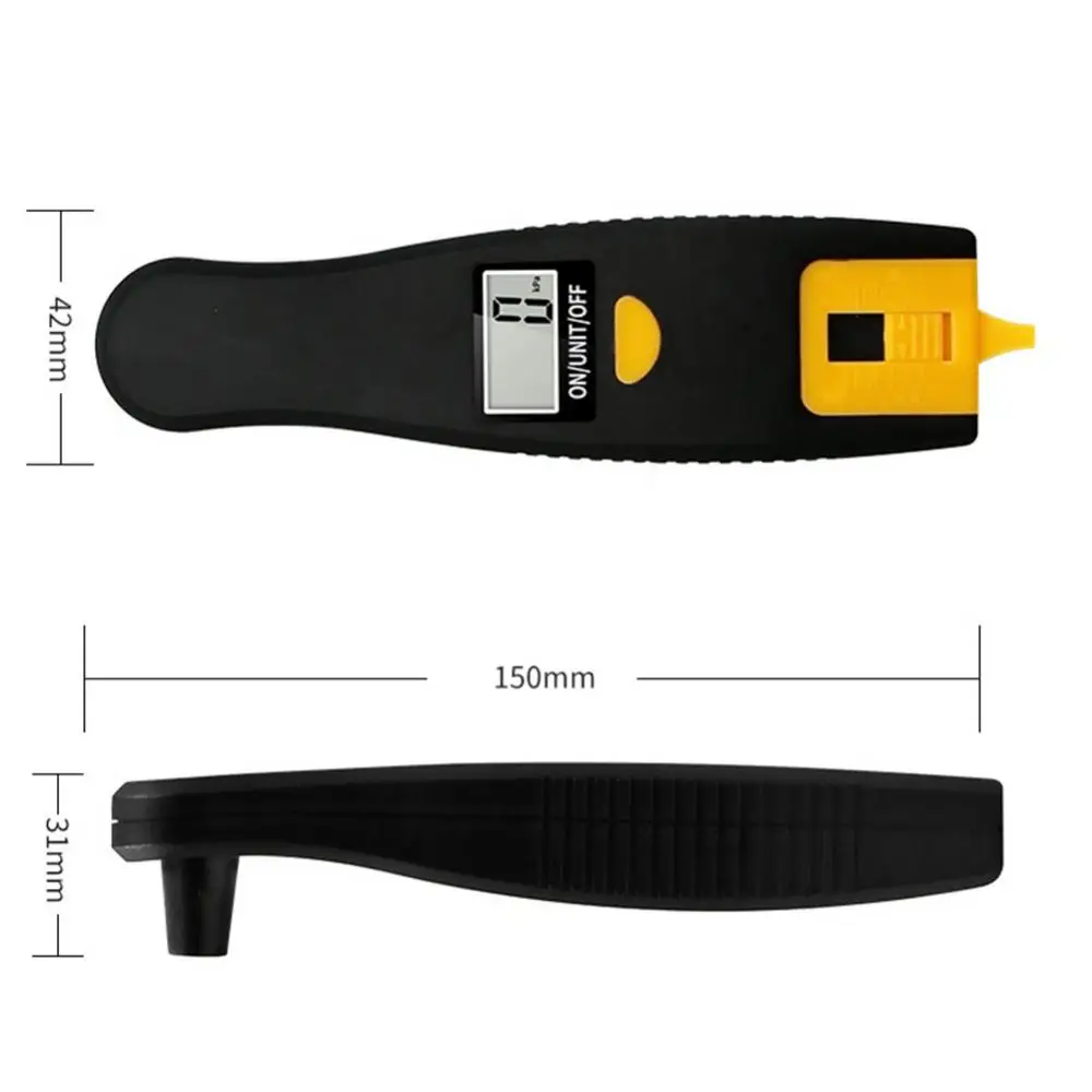 

70% Dropshipping!!2 in 1 Car Auto LCD Digital Display TPMS Tire Pressure Monitor Thread Gauge