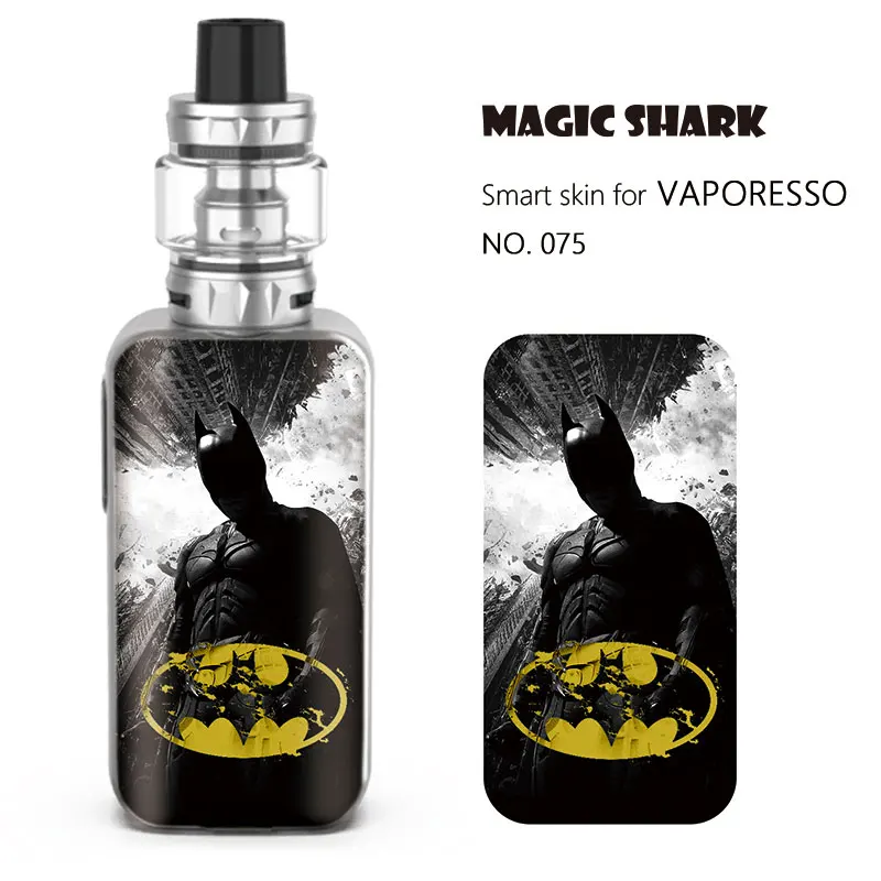 Новое зимнее поступление череп Бэтмен чехол с листьями Стикеры кожи пленок для