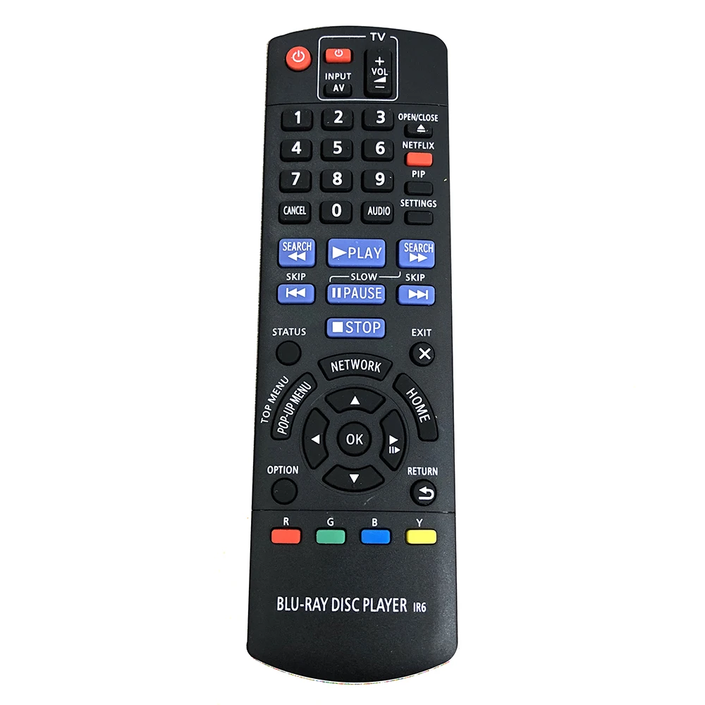 New Replacement Remote Control N2QAYB000734 For Panasonic Blu-Ray DISC Player DMP-BD75 DMP-BD77 DMP-BD87 DMP-BD755 Fernbedienung слуховой аппарат siemens pockettio dmp