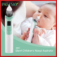 baby nasal aspirator electric safe hygienic nose cleaner rechargable silicone snot sucker for child kid adjustable suction nose