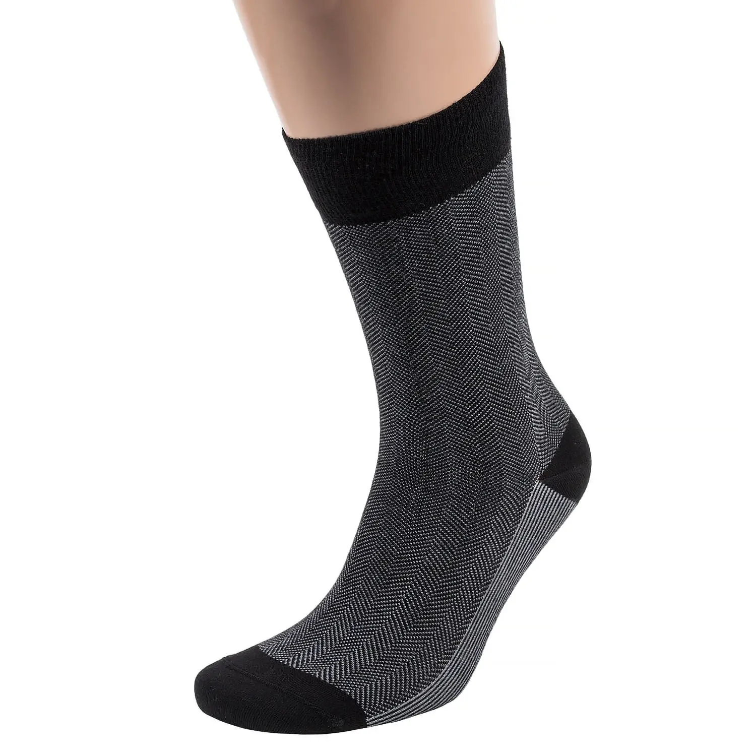 Set of 5 Pairs Men's cotton socks rusocks (орудьевский jersey) black men's set kit men | Мужская одежда