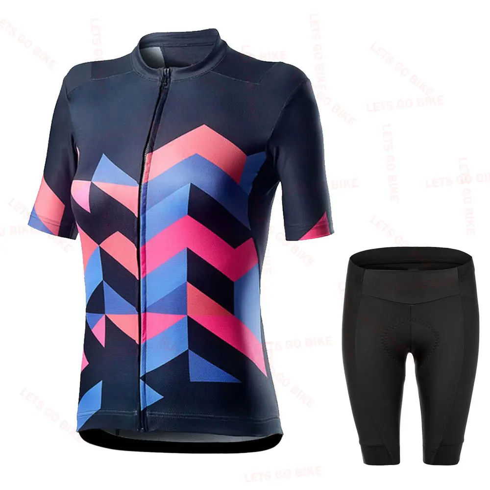 2020 разноцветные велосипедные Джерси женские летние брюки с коротким рукавом