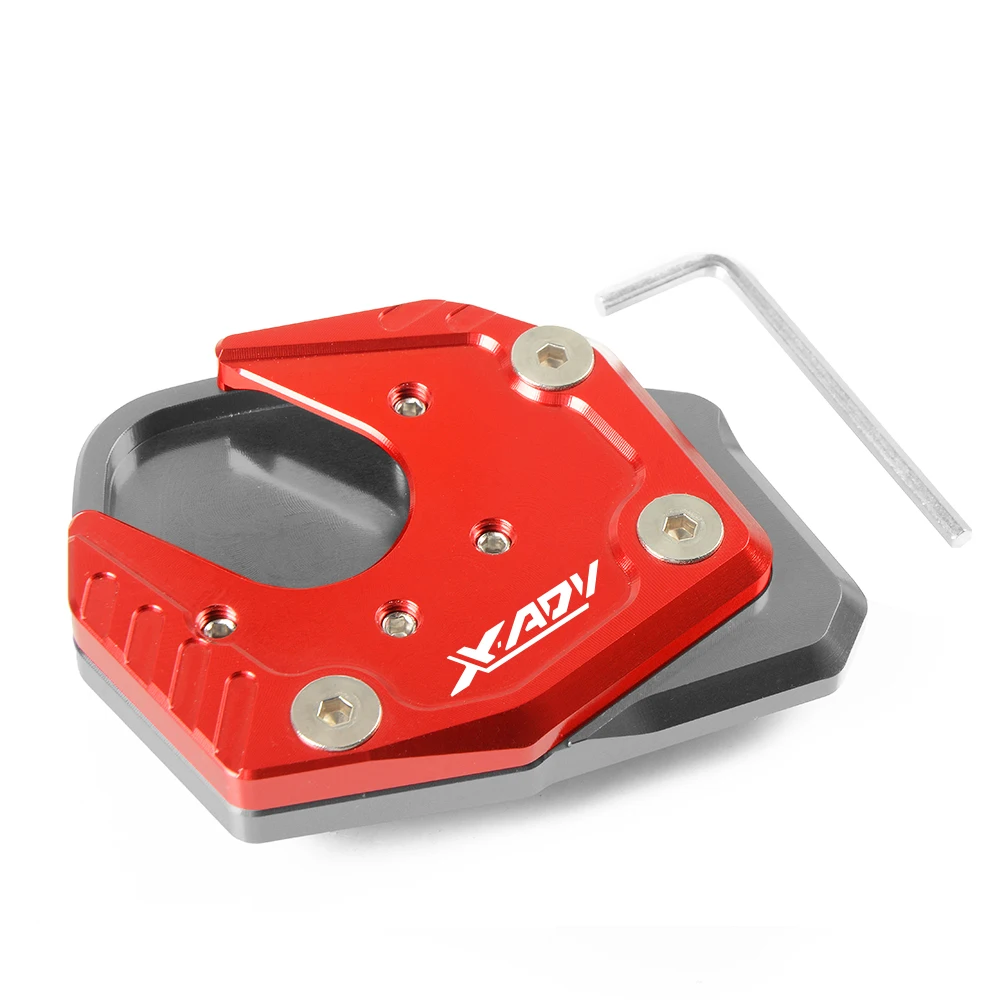 Kickstand Side Stand Щиток рамы щитка лобового стекла тормоза сцепления рычаги Крышка переднего тормоза Крышка Боковая стойка Решетка радиатора Конец рукоятки защитного кожуха Педаль упора Шаг ДЛЯ HONDA XADV X ADV X-ADV 750 - Цвет: Kickstand Side Stand