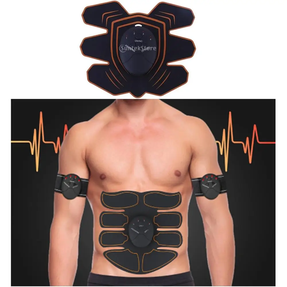 EMS Брюшная мышца паста брюшный тренажер батарея домашний фитнес инструмент для