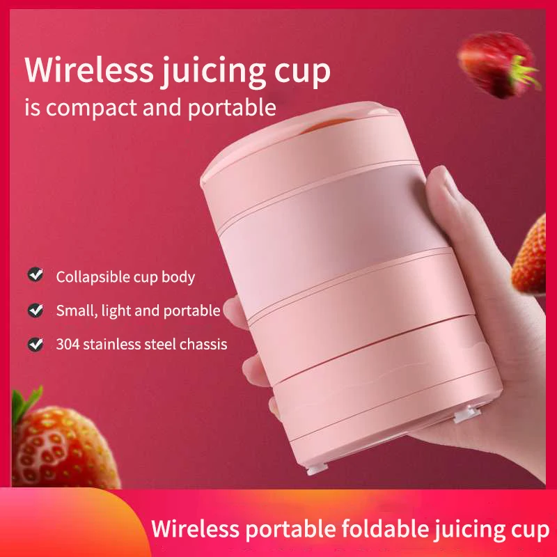 450ml portable blender mixer cooking appliances foods six knives processor food mixers smoothie blenders cup juicers kitchen free global shipping