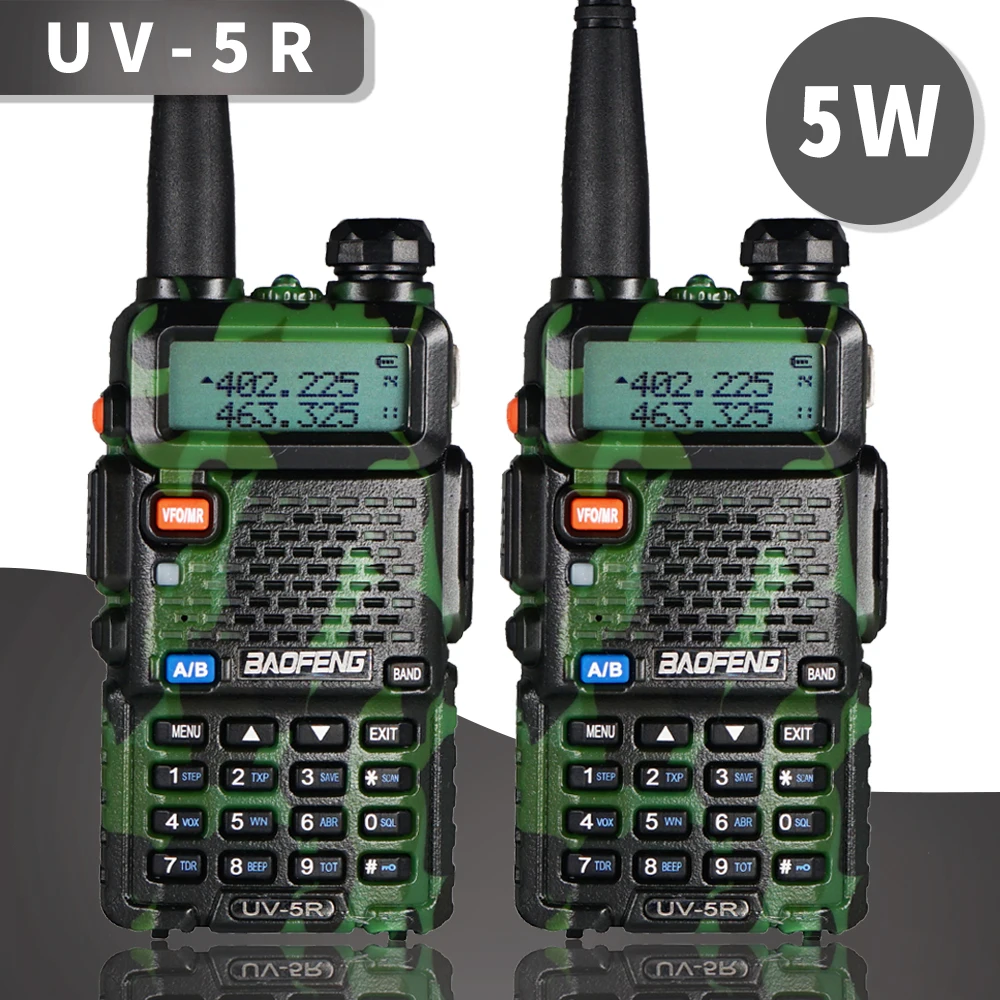 Рация Baofeng 100% оригинальная портативная Любительская радиоустановка с