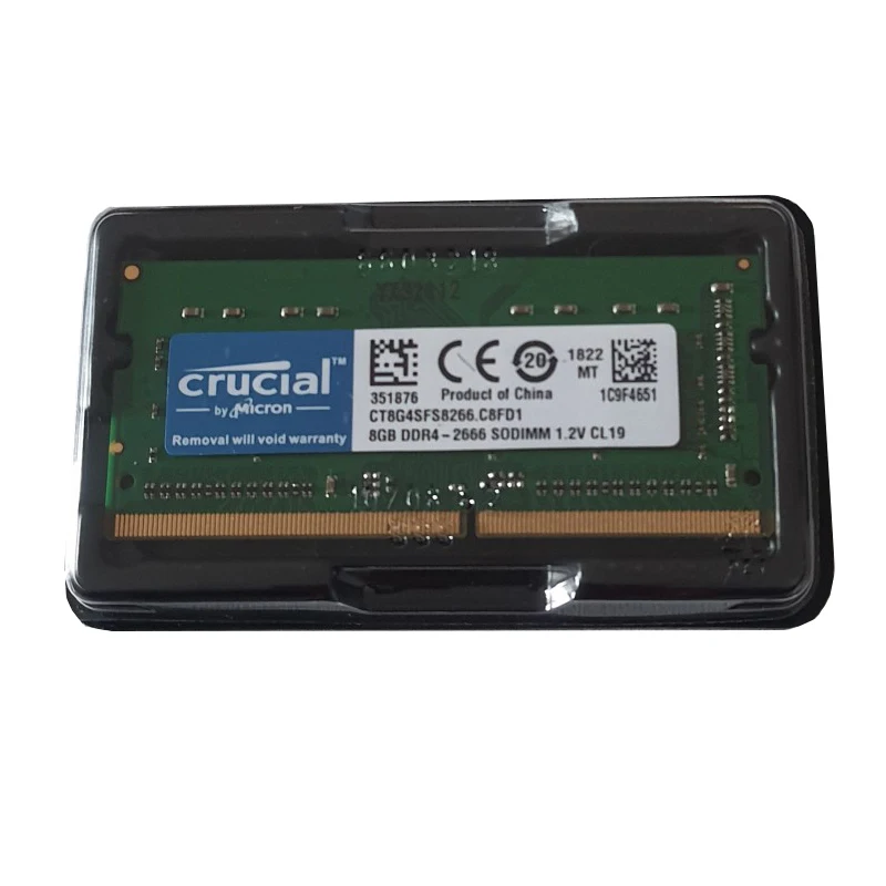 Оперативная память Crucial DDR4 для ноутбука 4 ГБ 8 16 2400 МГц 2666 3200 PC4 | Компьютеры и офис