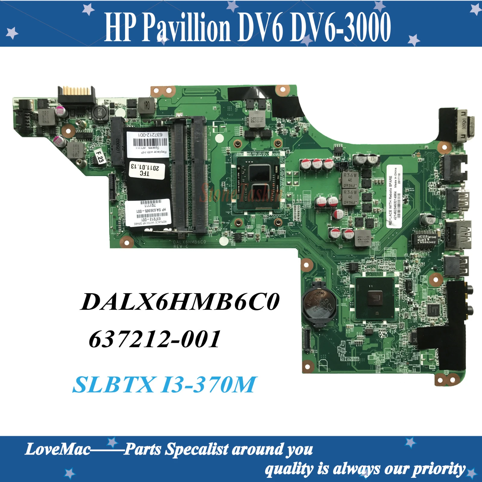 Высокое качество 637212-001 аккумулятор большой емкости для HP павильон DV6 DV6-3000