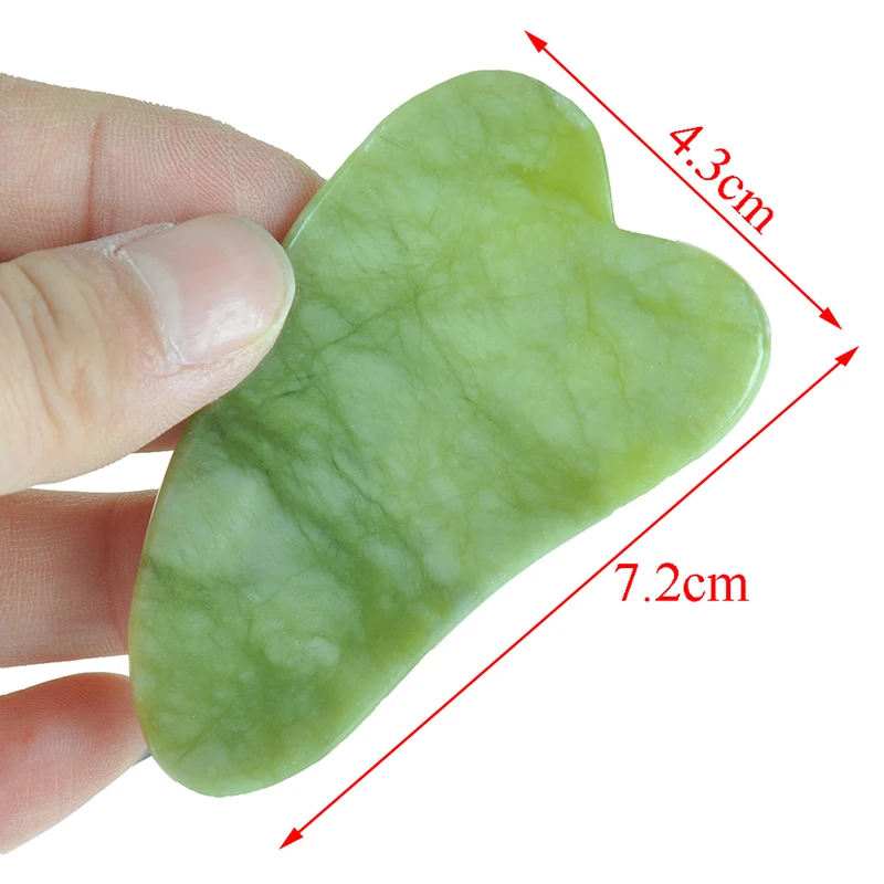

1PC Guasha Jade Board Scraping Scraper Tool SPA Salon Body Massager Beauty Health Care Tools
