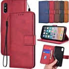 Чехол-книжка для Xiaomi Redmi 9A, 9 T, 9C, 8A, 8, 7A, 7, 6A, 6, 5A, 5 Plus, 4A, 4x, K40, K30, K20 Pro, S2, Go, кожаный