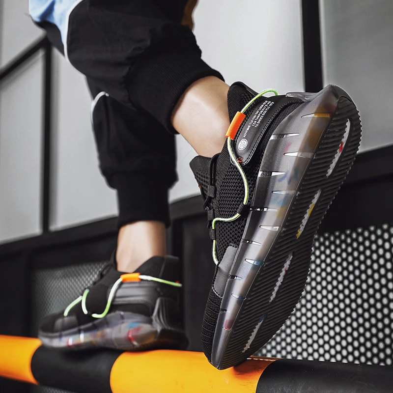 

2020 Fashion Sneakers Lightweight Men Casual Shoes Breathable Male Footwear Lace Up Walking Shoe Mujer tenis masculino Mujer