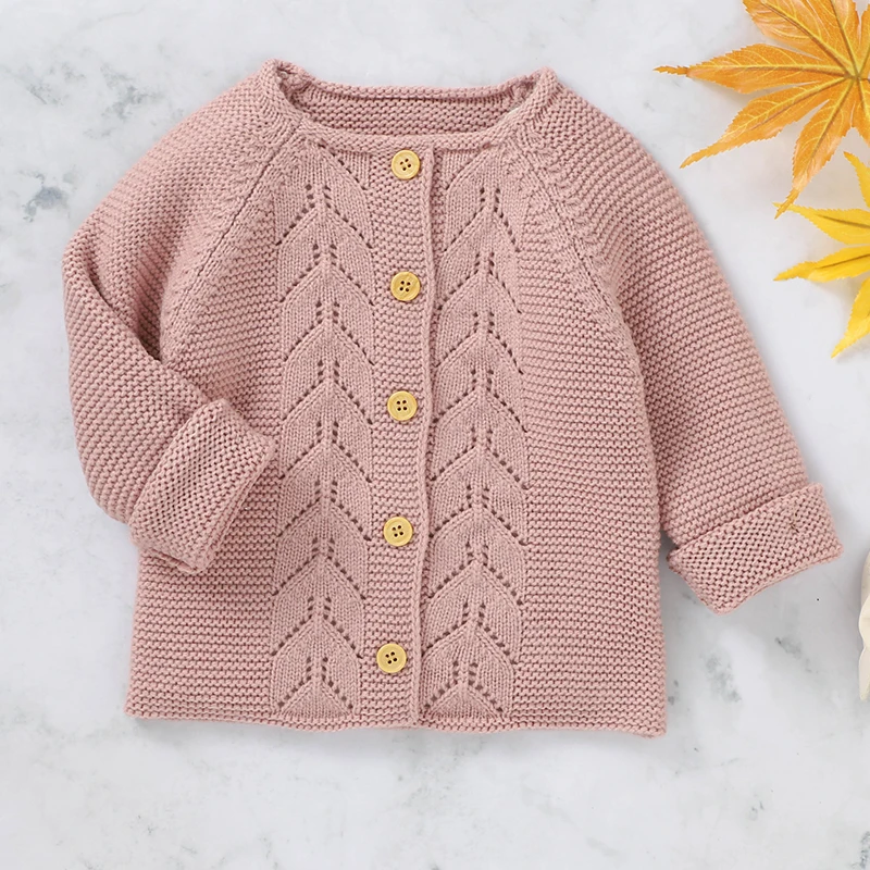 

Newborn Baby Girls Knitting Cardigan Autumn Winter Toddler Baby Girl Sweater Infant Baby Girl Knitting Sweater Jacket Coat