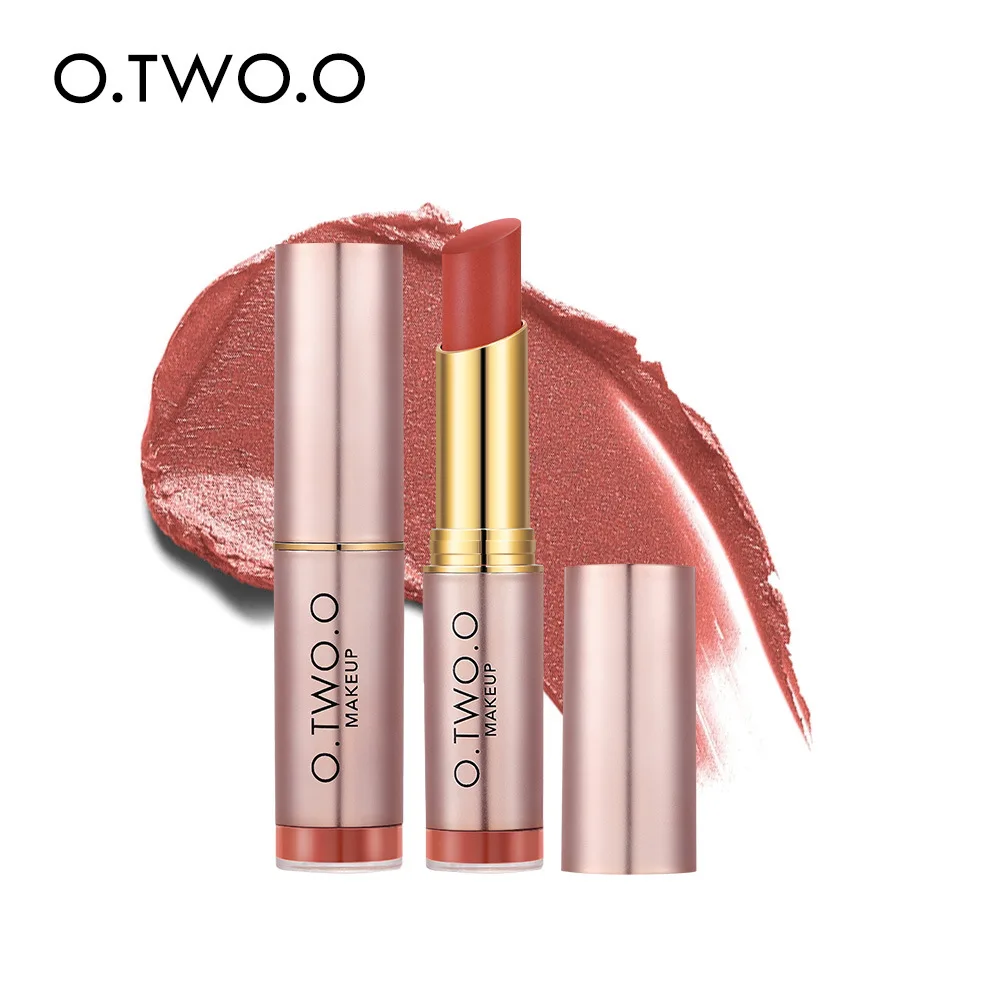 

O.TWO.O Matte Lipstick For Lips Long Lasting Nude Velvet Lightweight Staymax Powder Waterproof Moisturize Women Makeup