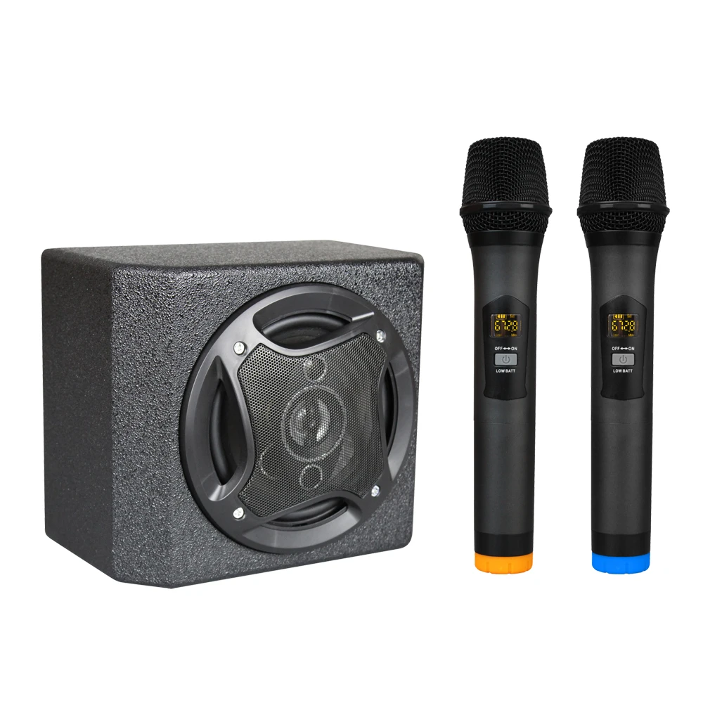 Портативная система PA для караоке с 30 Вт Bluetooth динамиком и беспроводными