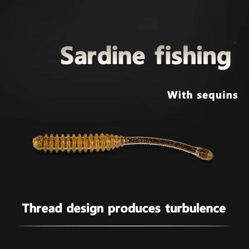 Искусственная рыболовная приманка с микрокорнями для ловли сардины 20 цветов