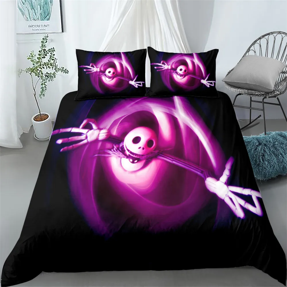 

3D Halloween Nightmare Bedding Set Cute Children Bed Linen Set Cartoon Home Textile Accept Customized/Dropshipping