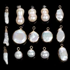 2 шт., серьги из натурального пресноводного жемчуга