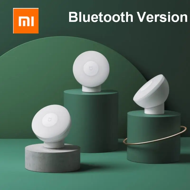 Умный светодиодный индукционный ночник Xiaomi Mijia 2 лампы регулируемая яркость