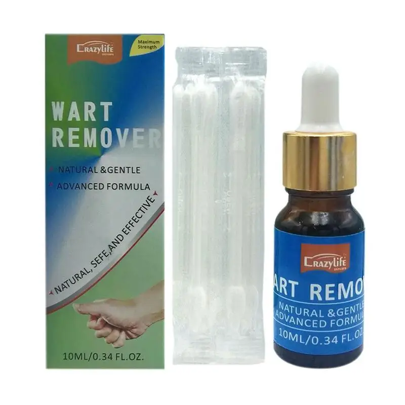 

10ml Liquids Skin Tag Mole Wart Remover Eye Skin Tag Remover 12 Hours Remover Liquid Genital Wart Remover Foot Corn Wart Remove