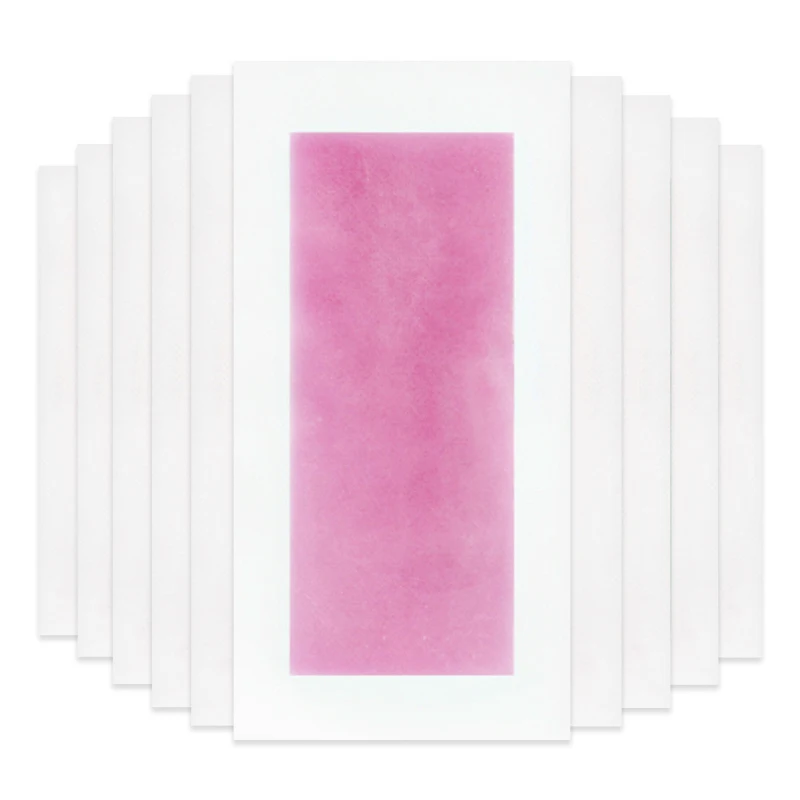 

Armpit Arms Legs Parts Hair Removal Wax Strips Papers Double Side Natural Beeswax Depilation Effective Body Skin Care Tool 10PCS