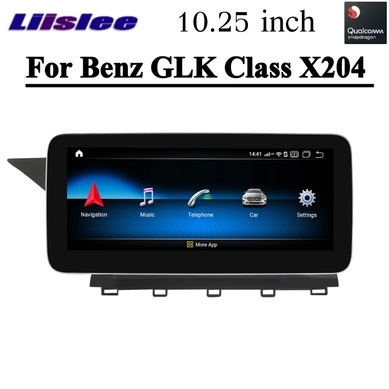 Liandlee автомобильный мультимедийный плеер NAVI для Mercedes Benz MB GLK Class X204 2013 2014 2015