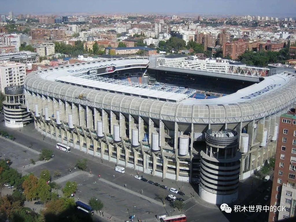 4750 шт. Мадрид Футбол клуб поле Сантьяго Бернабеу модель конструкторных блоков