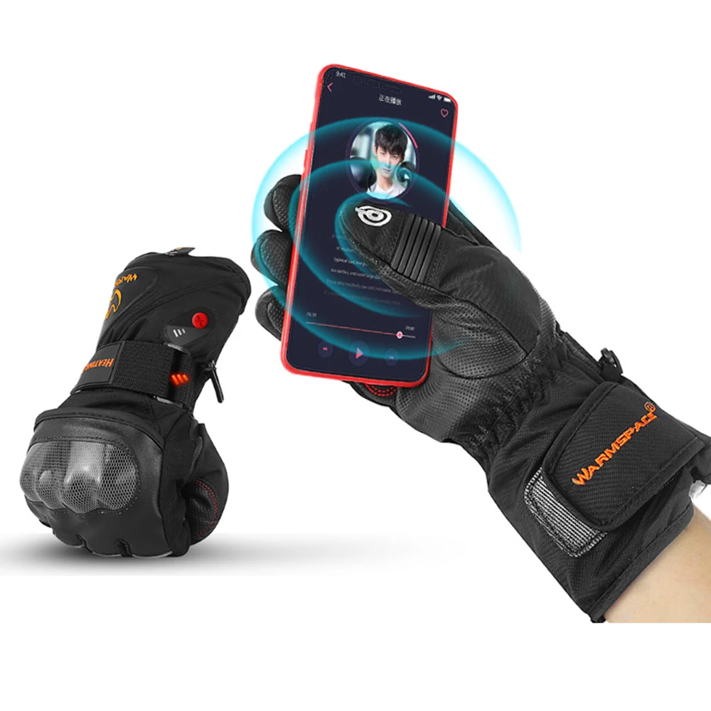 Перчатки для мотоциклистов с подогревом 55 градусов водонепроницаемые |