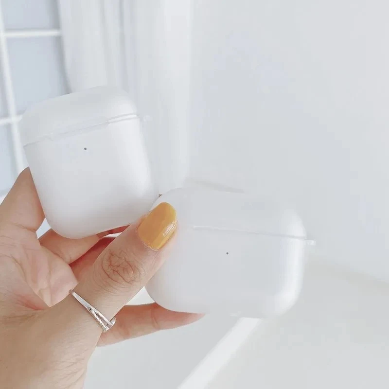 

Матовый Силиконовый чехол для AirPods 2 1, защитный чехол для наушников Airpods Pro 3, конфетных цветов