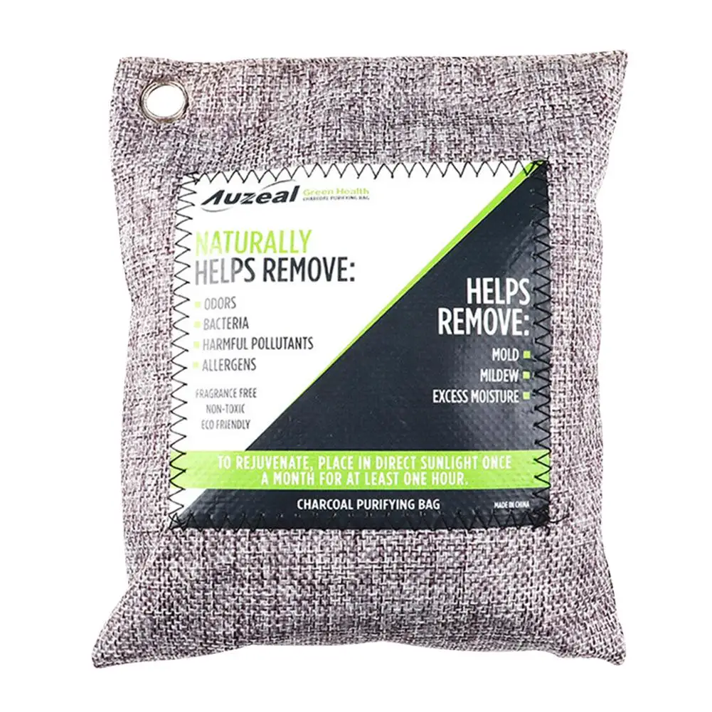 Влагостойкие мешки для устранения запахов с натуральным углем очиститель