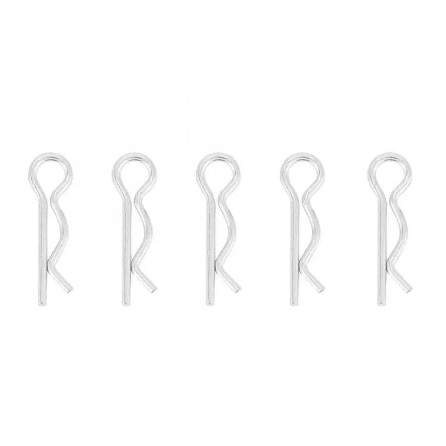 30 шт. 1 2*20 мм R образные зажимы для штифтов оцинкованные удерживающие пружинные