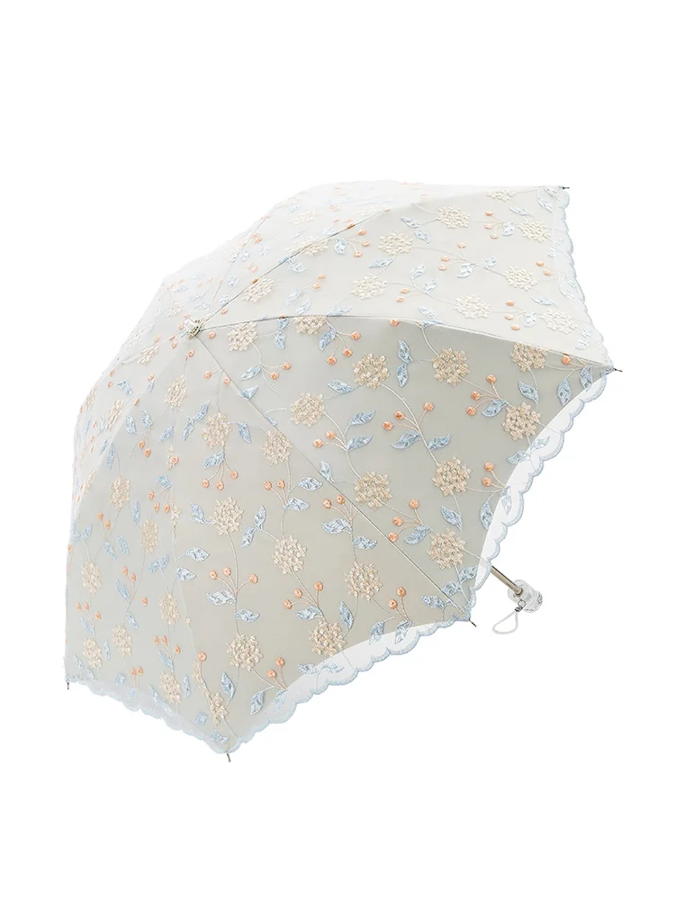 Женские аксессуары украшение милый зонтик от солнца ветрозащитный дождь свадьба
